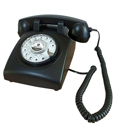 Esküvői telefonos vendégkönyv fekete színben, esküvői telefon vendégkönyv, audio vendégkönyv