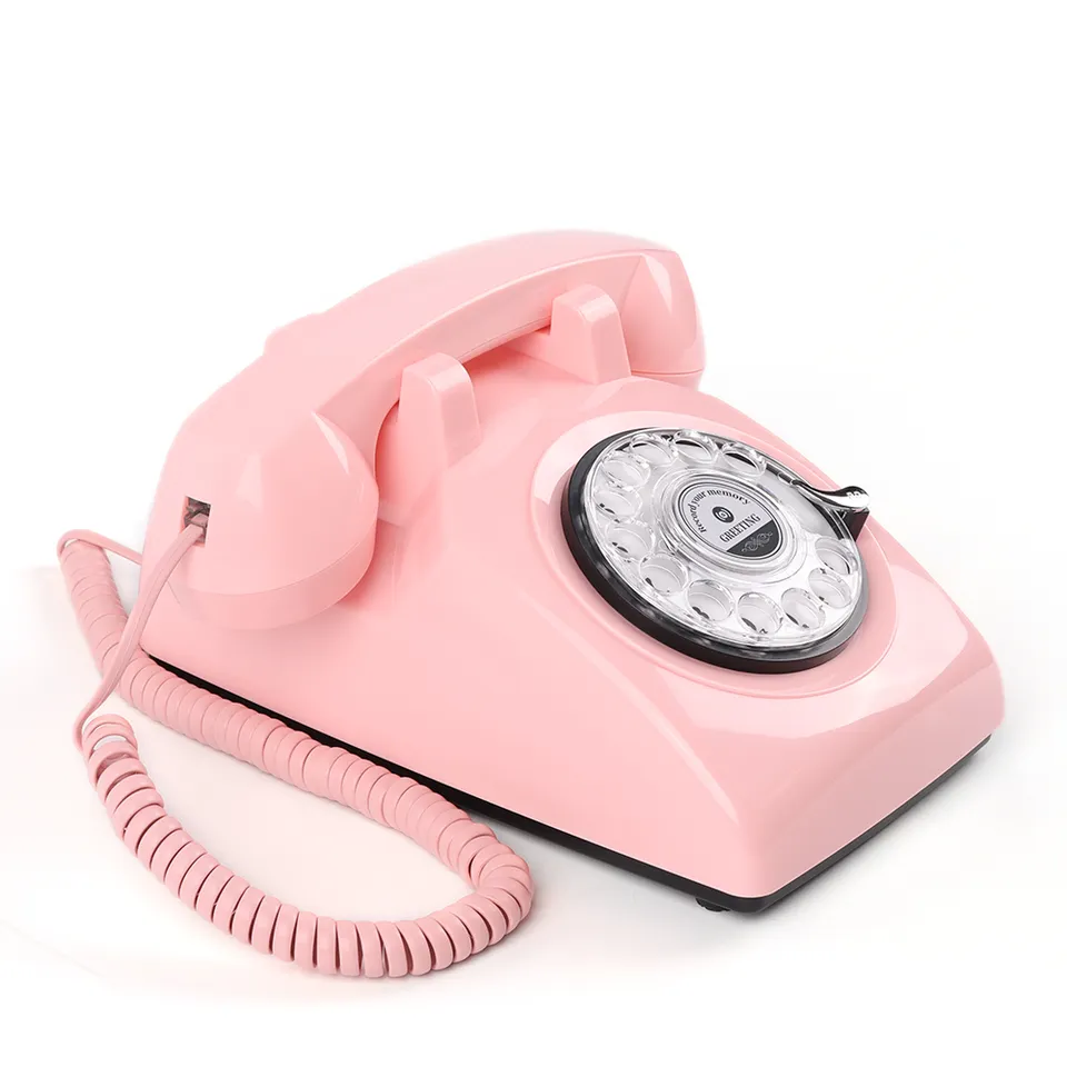 Esküvői telefonos vendégkönyv rózsaszín színben, esküvői telefon vendégkönyv, audio vendégkönyv